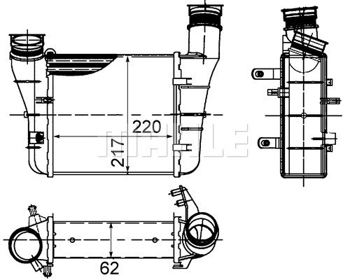MAHLE Ladeluftkühler MAHLE Ladeluftkühler