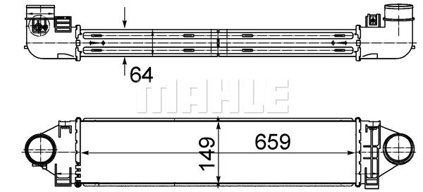 MAHLE Ladeluftkühler MAHLE Ladeluftkühler
