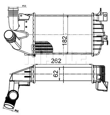MAHLE Ladeluftkühler MAHLE Ladeluftkühler