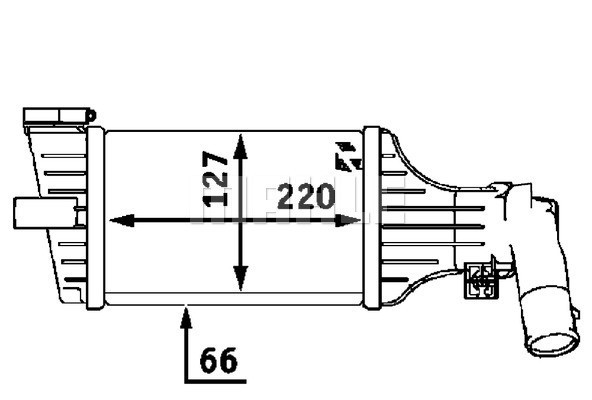 MAHLE Ladeluftkühler