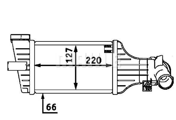 MAHLE Ladeluftkühler MAHLE Ladeluftkühler