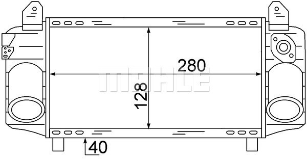 MAHLE Ladeluftkühler MAHLE Ladeluftkühler