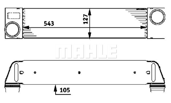 MAHLE Ladeluftkühler MAHLE Ladeluftkühler
