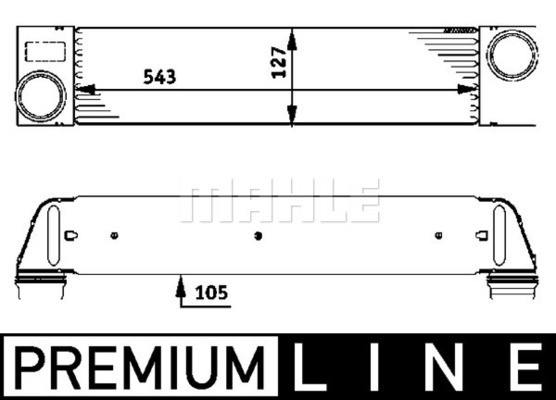MAHLE Ladeluftkühler MAHLE Ladeluftkühler