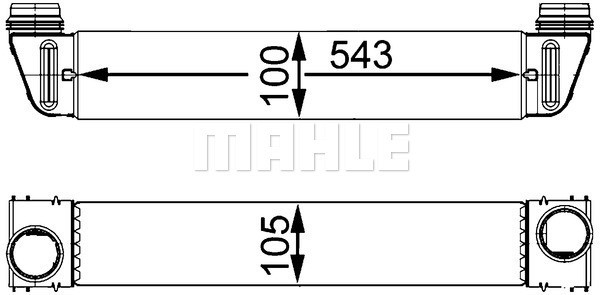 MAHLE Ladeluftkühler MAHLE Ladeluftkühler