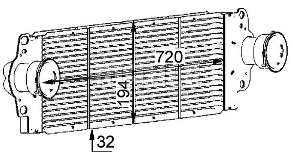 MAHLE Ladeluftkühler MAHLE Ladeluftkühler