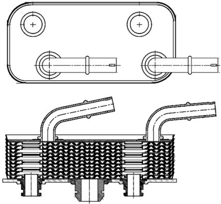 MAHLE Ölkühler, Automatikgetriebe