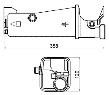 MAHLE Ausgleichsbehälter, Kühlmittel