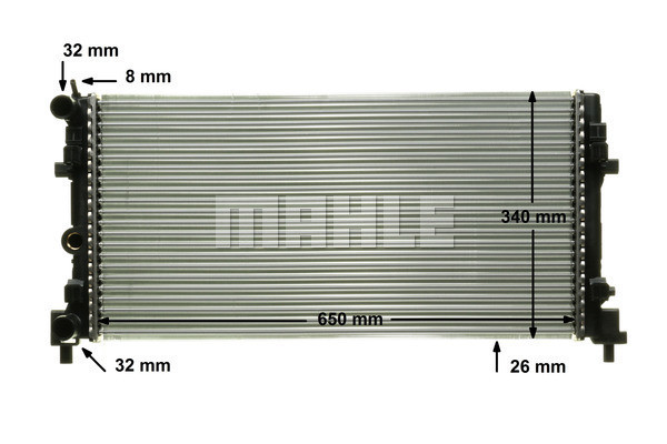 MAHLE Kühler, Motorkühlung