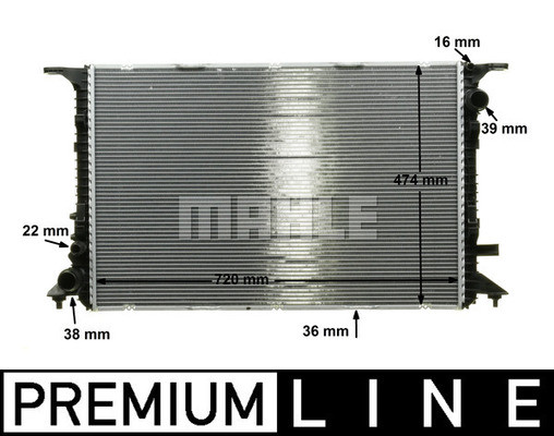 MAHLE Kühler, Motorkühlung