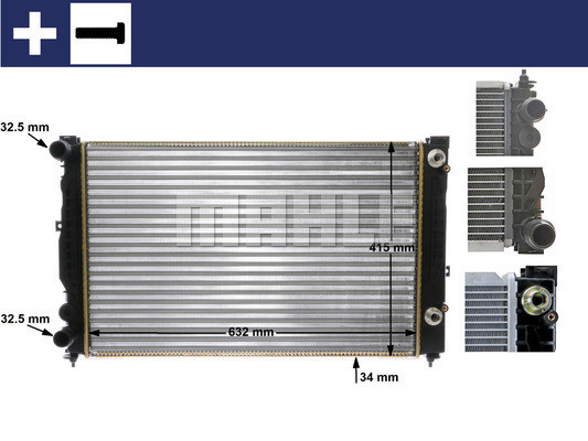 MAHLE Kühler, Motorkühlung MAHLE Kühler, Motorkühlung