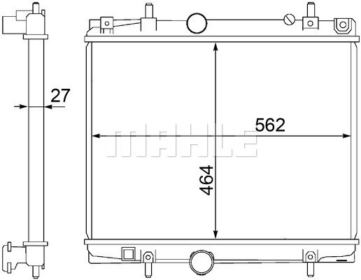 MAHLE Kühler, Motorkühlung