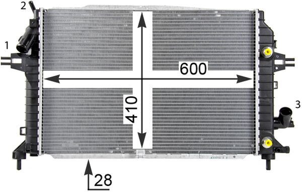 MAHLE Kühler, Motorkühlung