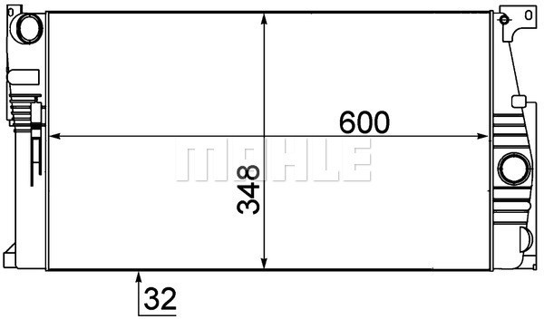 MAHLE Kühler, Motorkühlung