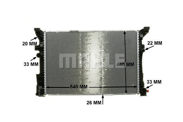 MAHLE Kühler, Motorkühlung