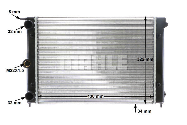 MAHLE Kühler, Motorkühlung