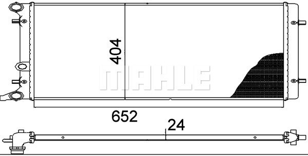 MAHLE Kühler, Motorkühlung