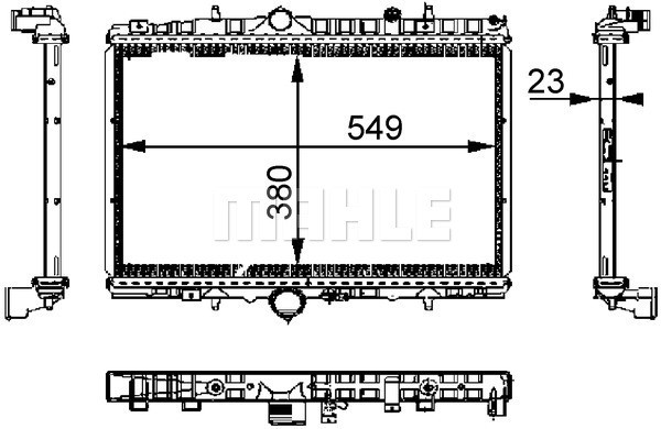 MAHLE Kühler, Motorkühlung