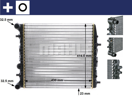 MAHLE Kühler, Motorkühlung MAHLE Kühler, Motorkühlung