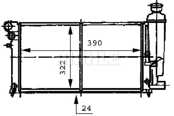 MAHLE Kühler, Motorkühlung