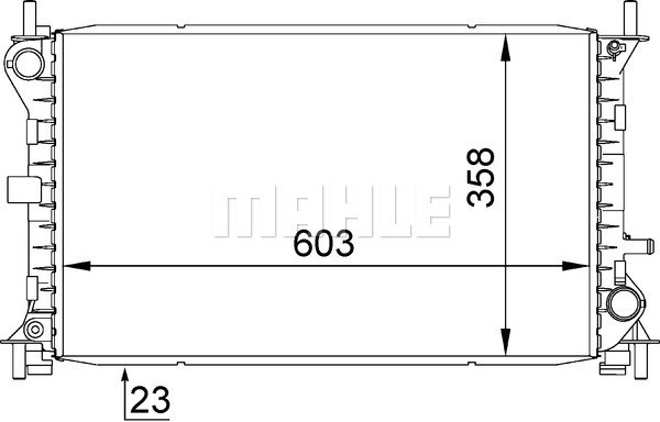 MAHLE Kühler, Motorkühlung