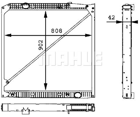MAHLE Kühler, Motorkühlung