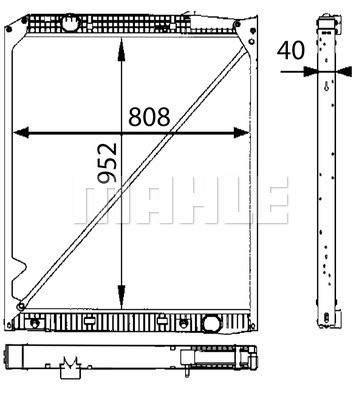 MAHLE Kühler, Motorkühlung