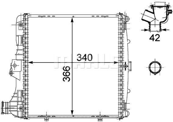 MAHLE Kühler, Motorkühlung