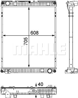 MAHLE Kühler, Motorkühlung