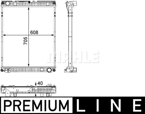 MAHLE Kühler, Motorkühlung