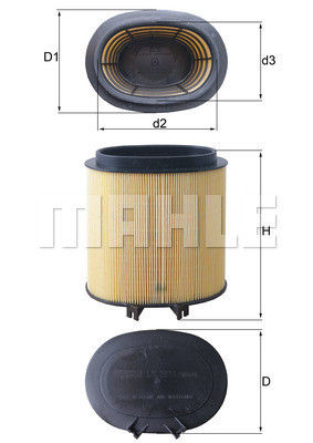 MAHLE Luftfilter