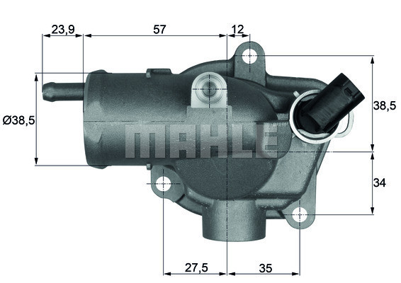 MAHLE Thermostat, Kühlmittel