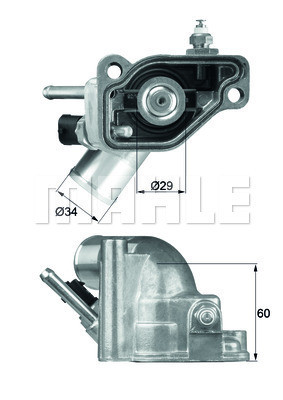 MAHLE Thermostat, Kühlmittel