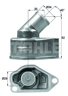 MAHLE Thermostat, Kühlmittel