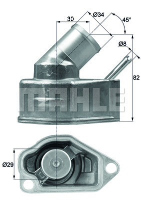 MAHLE Thermostat, Kühlmittel