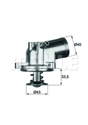 MAHLE Thermostat, Kühlmittel
