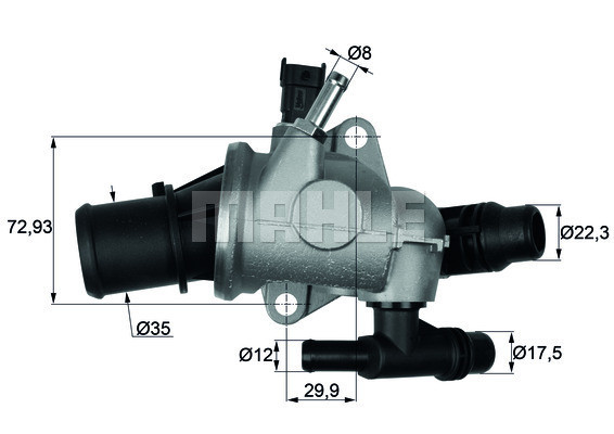 MAHLE Thermostat, Kühlmittel