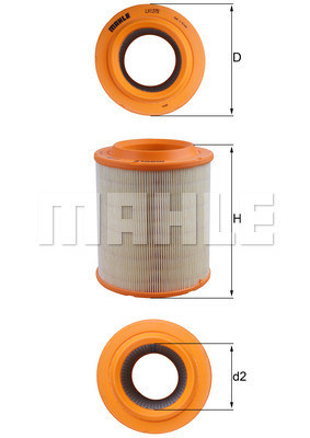 MAHLE Luftfilter