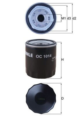MAHLE Ölfilter
