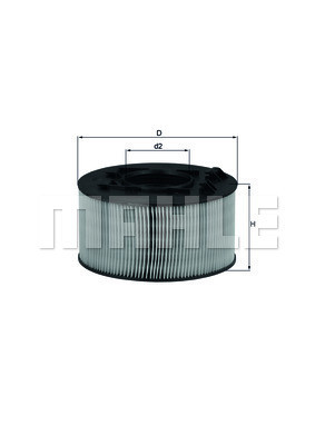 MAHLE Luftfilter