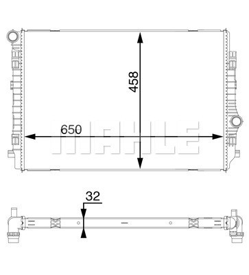 MAHLE Kühler, Motorkühlung