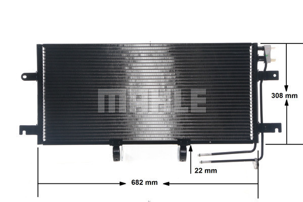 MAHLE Kondensator, Klimaanlage