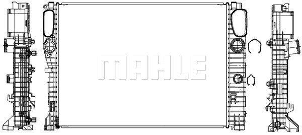 MAHLE Kühler, Motorkühlung