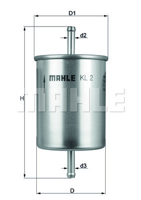 MAHLE Kraftstofffilter