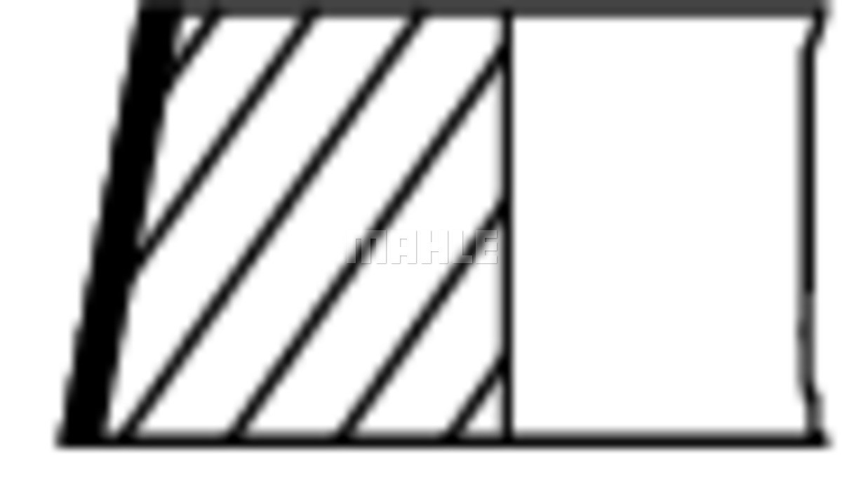 MAHLE Kolbenringsatz