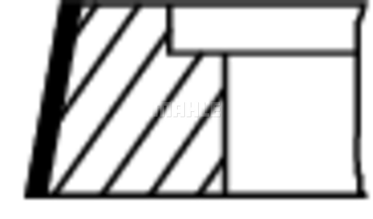 MAHLE Kolbenringsatz