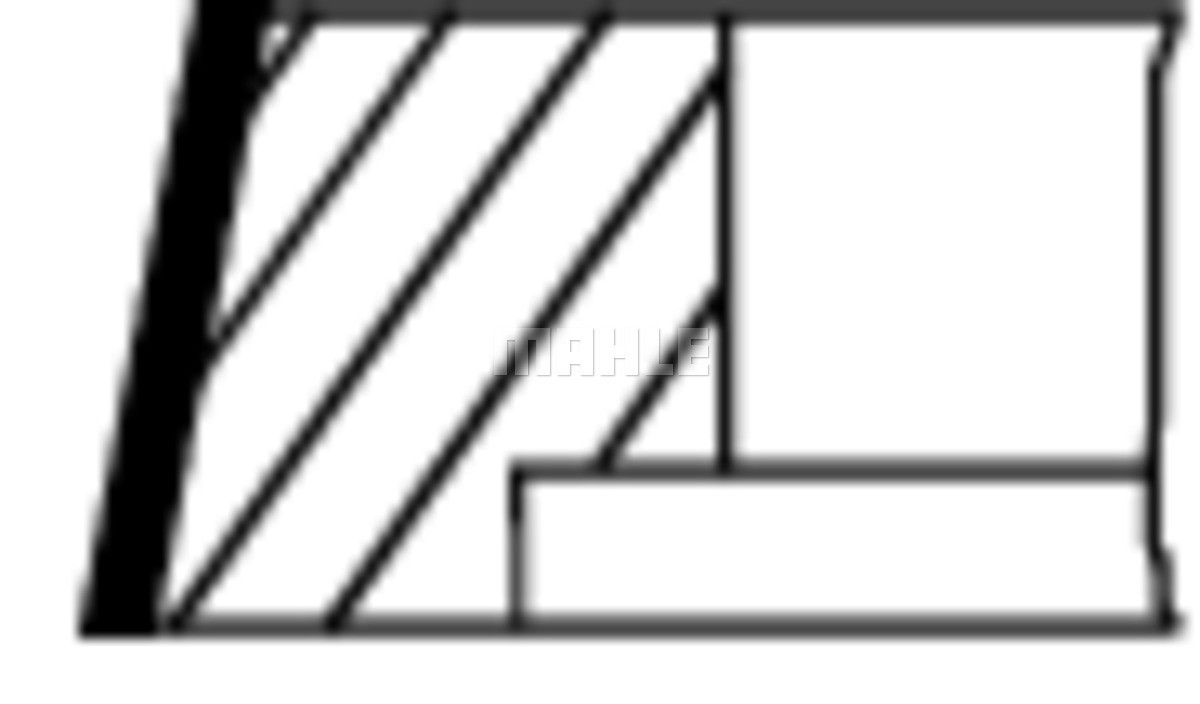 MAHLE Kolbenringsatz