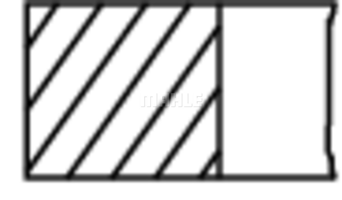 MAHLE Kolbenringsatz