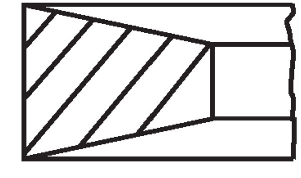 MAHLE Kolbenringsatz