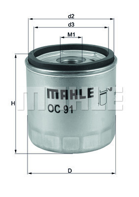 MAHLE Ölfilter